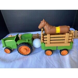 Smartmax Magnetic My first tractor - horse trailer incomplete set
